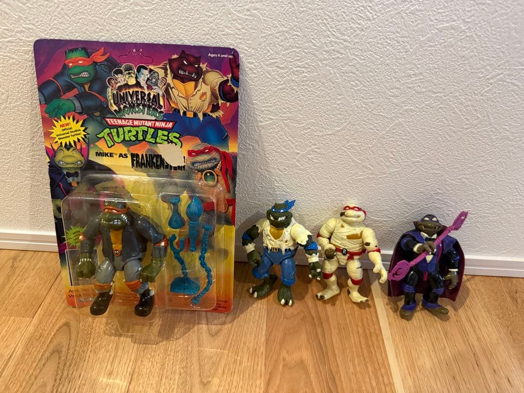 タートルズ フィギュア ユニバーサル モンスター セット