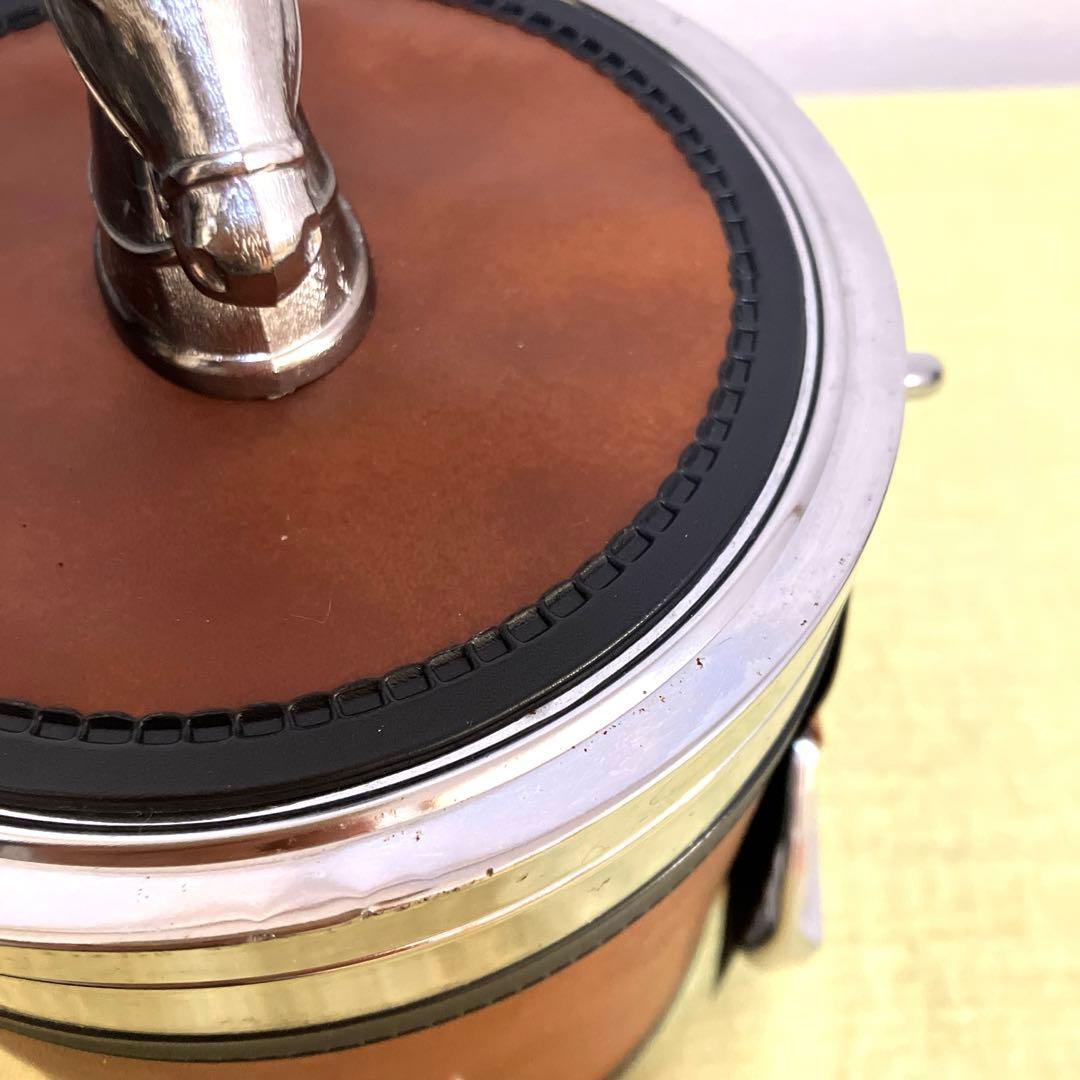 アイスペール 氷入れ 馬 馬蹄 昭和レトロ ビンテージ 晩酌 小道具