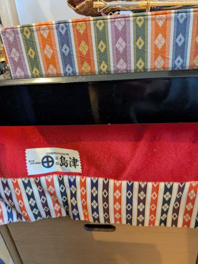 ひな人形　島津　お雛様、お内裏様、屏風、ぼんぼり