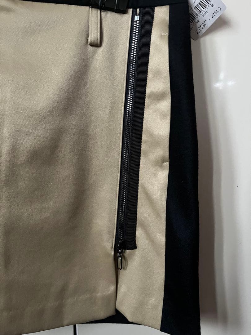 新品未使用！レディース ゴルフ スカート ベージュ黒