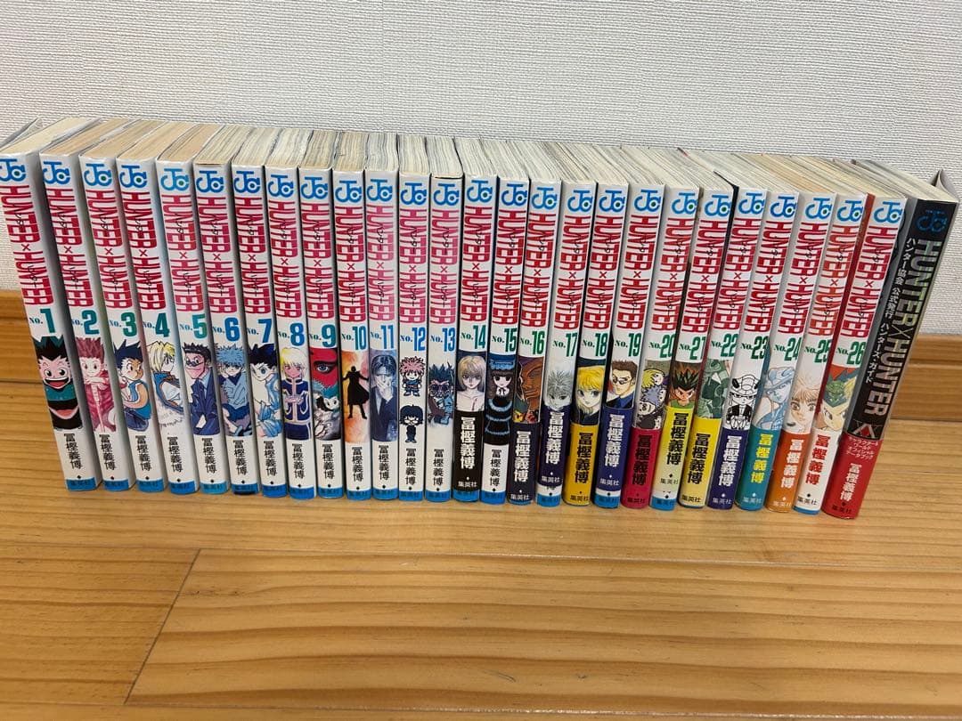 HUNTER×HANTER ハンターハンター全巻38巻セット 冨嶽義博 HUNTER