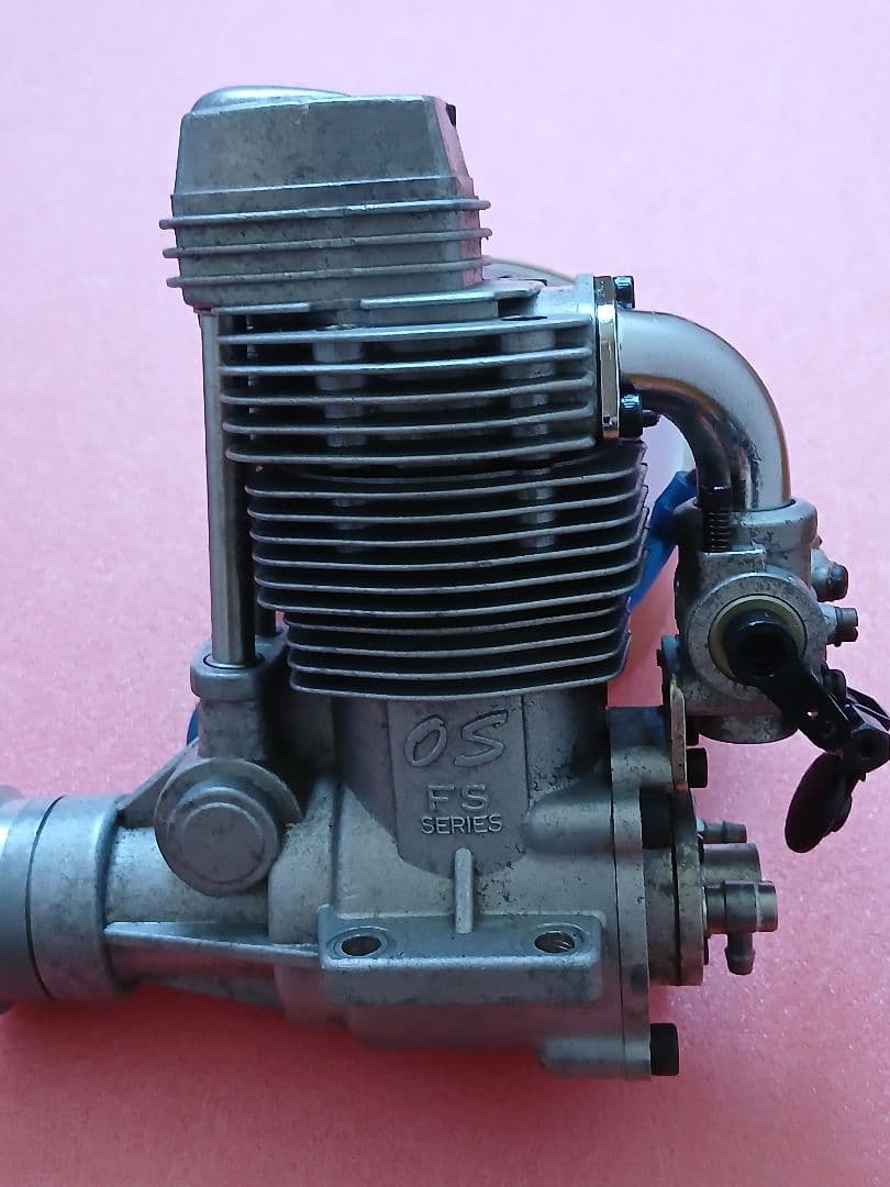 OS FS120サーパス,スーパーチャージャーシ　ラジコンエンジン