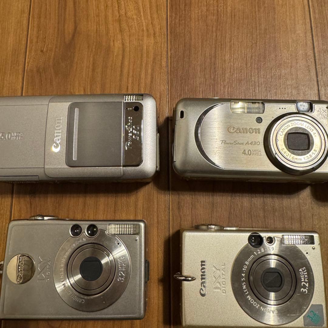 ジャンク9台セット CANON IXY デジタルカメラ