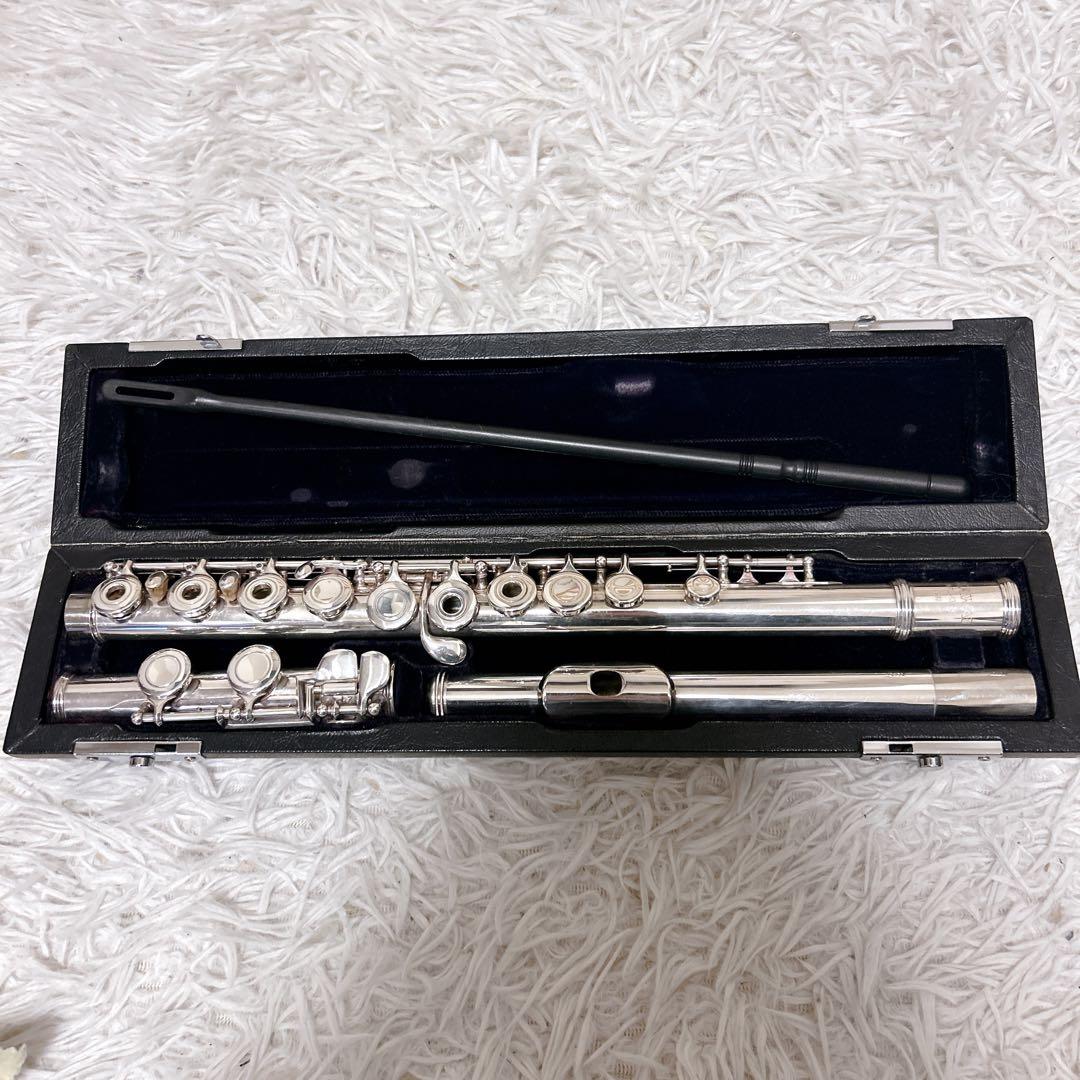 【希少】KAWAI KFL-131SR フルート ハードケース レザーバッグ付き