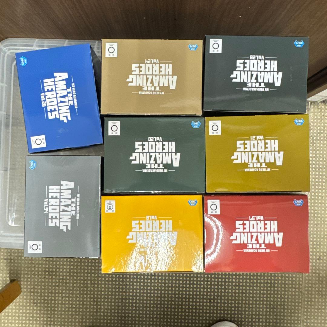 Amazing Heroes 僕のヒーローアカデミア フィギュアセット