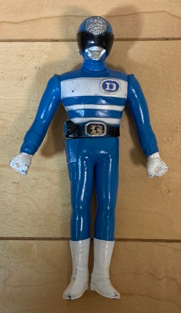 N*i様 デンジマン 戦隊ヒーロー ソフビ フィギュア セット 5体 ポピー