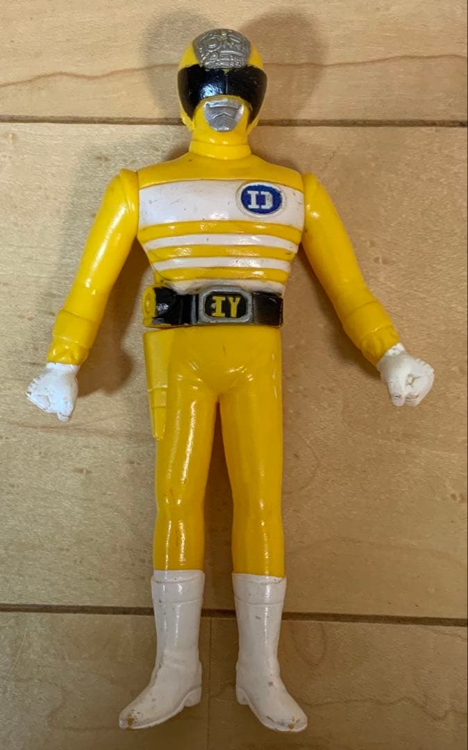 N*i様 デンジマン 戦隊ヒーロー ソフビ フィギュア セット 5体 ポピー