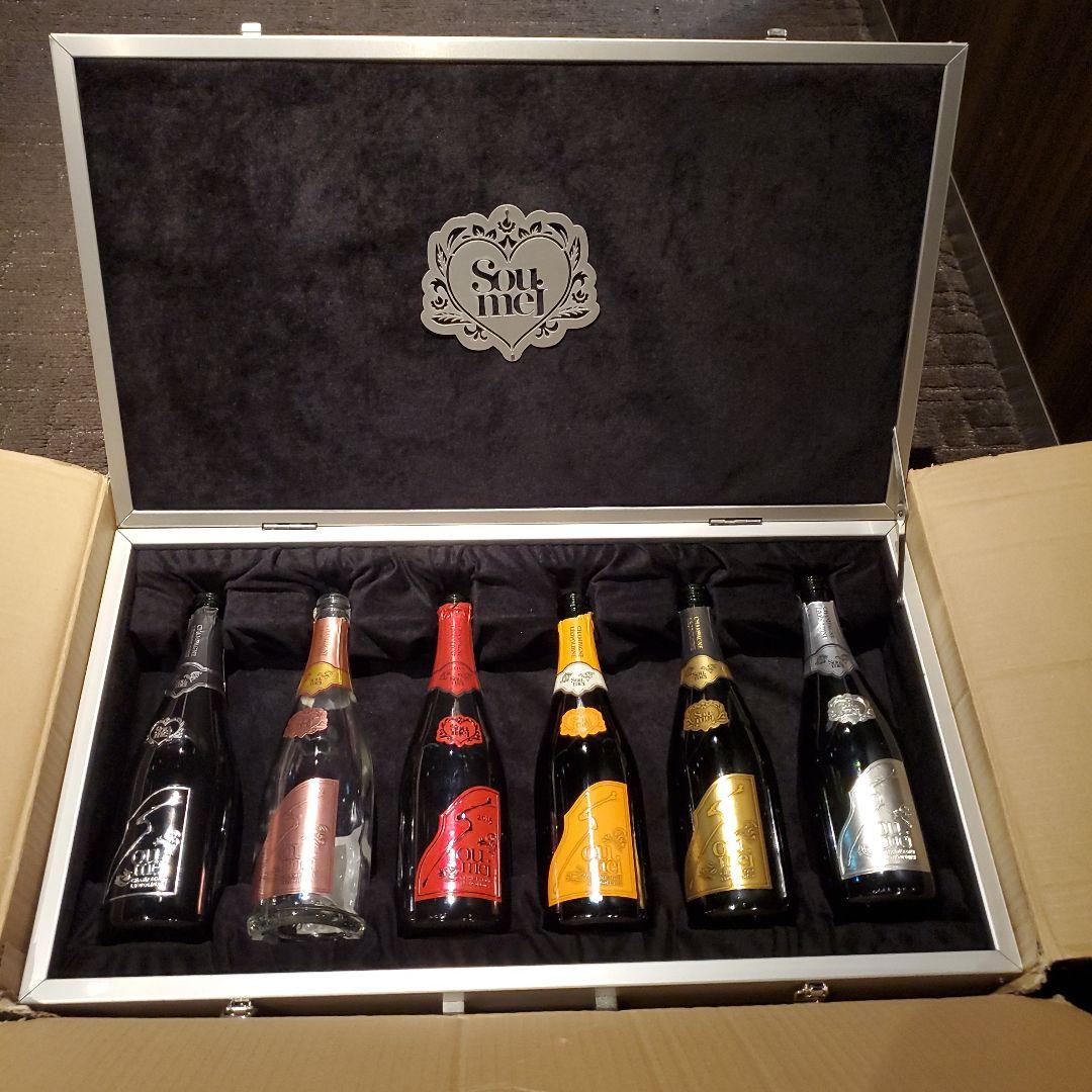 ソウメイ アタッシュケース 空瓶6本入