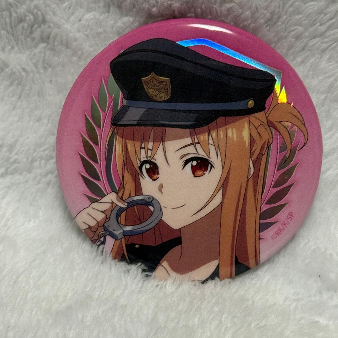 ソードアート·オンライン SAO Osaka カフェ 缶バッジ アスナ ソード