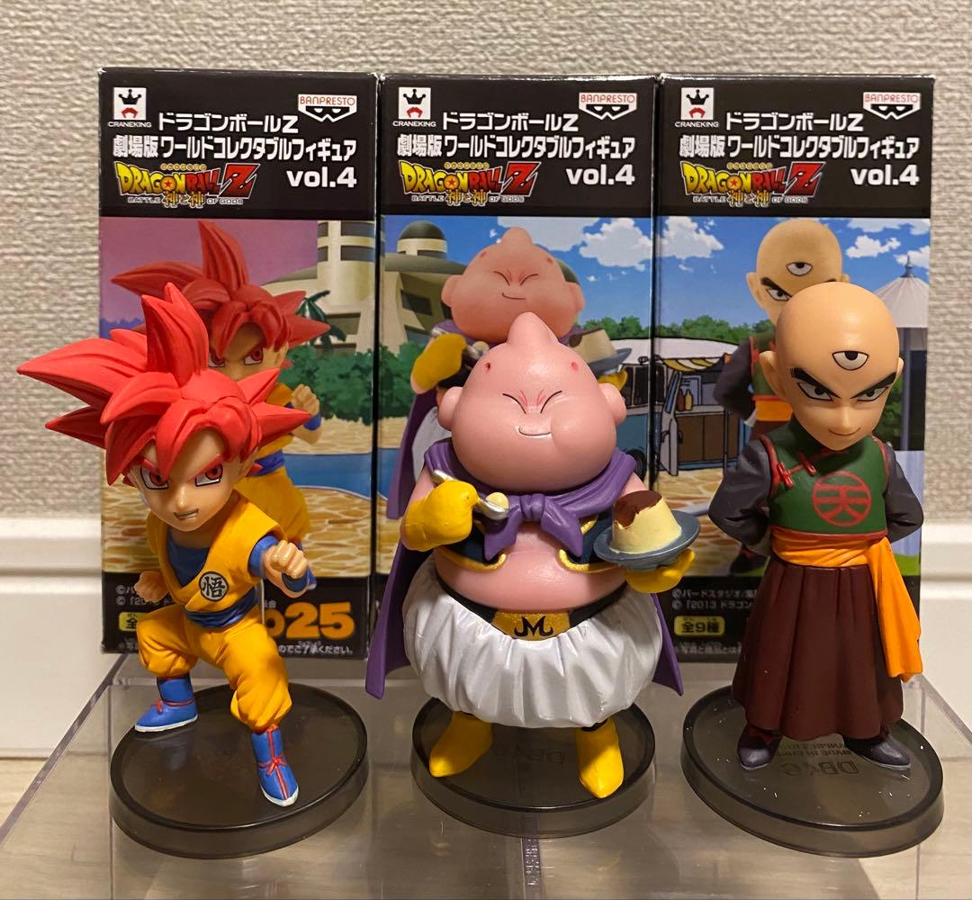 ドラゴンボールZ 劇場版 ワールドコレクタブルフィギュアvol.1 ・2・3・4