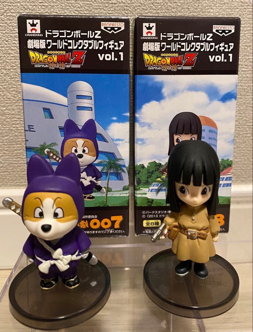 ドラゴンボールZ 劇場版 ワールドコレクタブルフィギュアvol.1 ・2・3・4