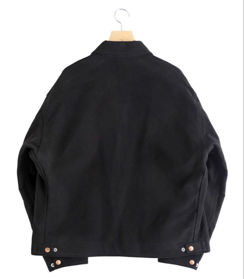 25AW comoli モールスキンジップショートジャケット 1