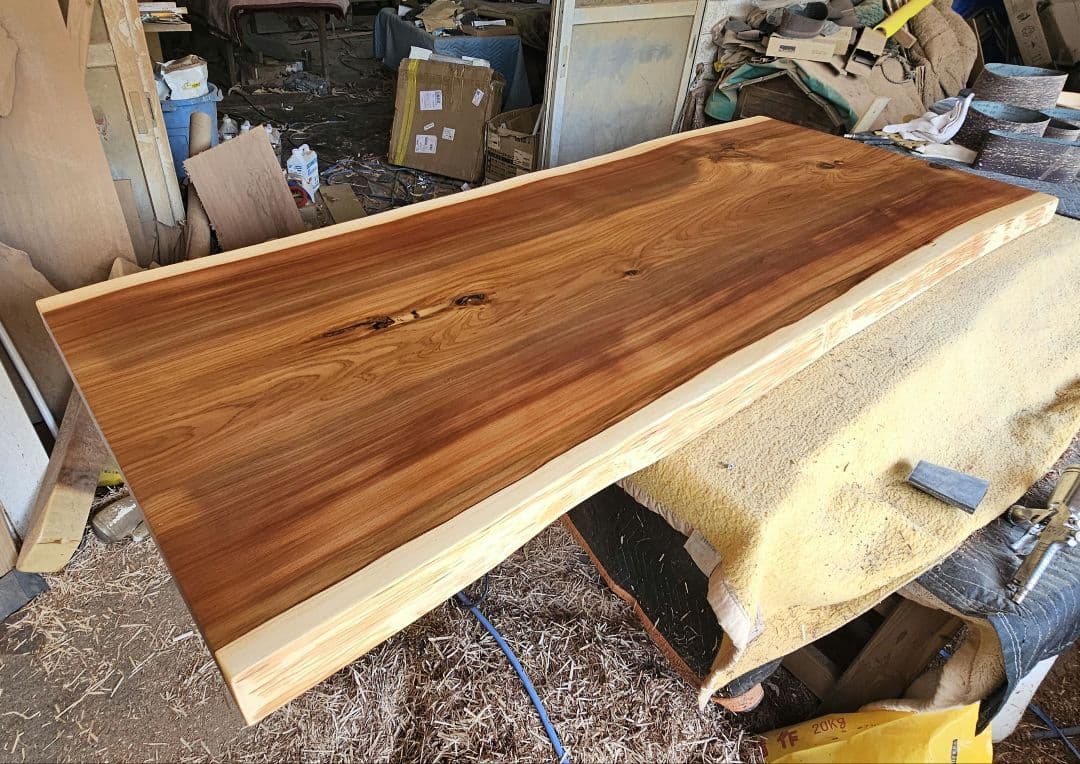 樹齢300年　紀州杉　一枚板　杉　ダイニング　テーブル　モンキーポッド