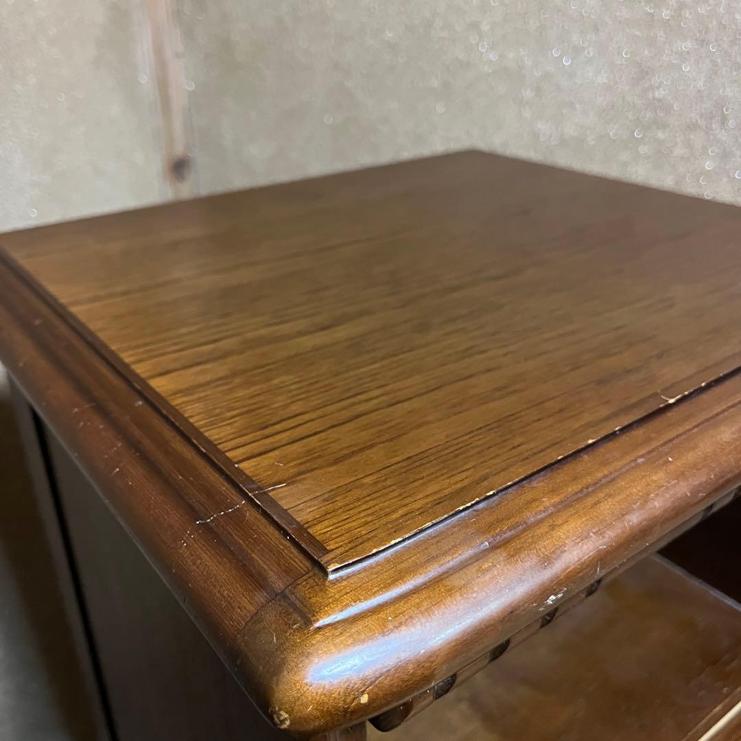 東海家具 Windsor サイドテーブル 電話台 テレフォンスタンド 木製