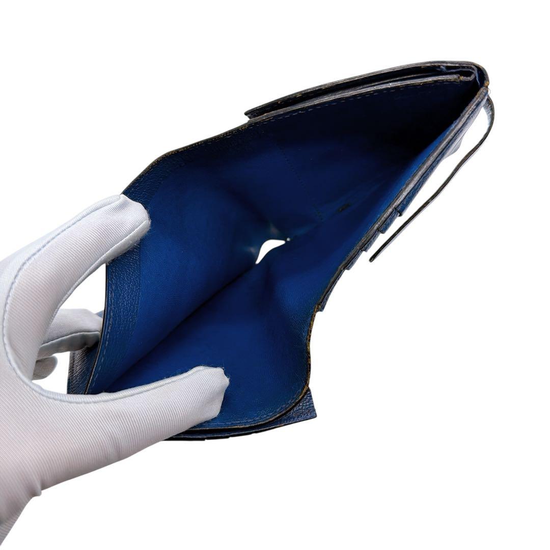 エルメス ヴォーエプソン フラップ ベアン レクトベルソ 三つ折り財布 お買い得