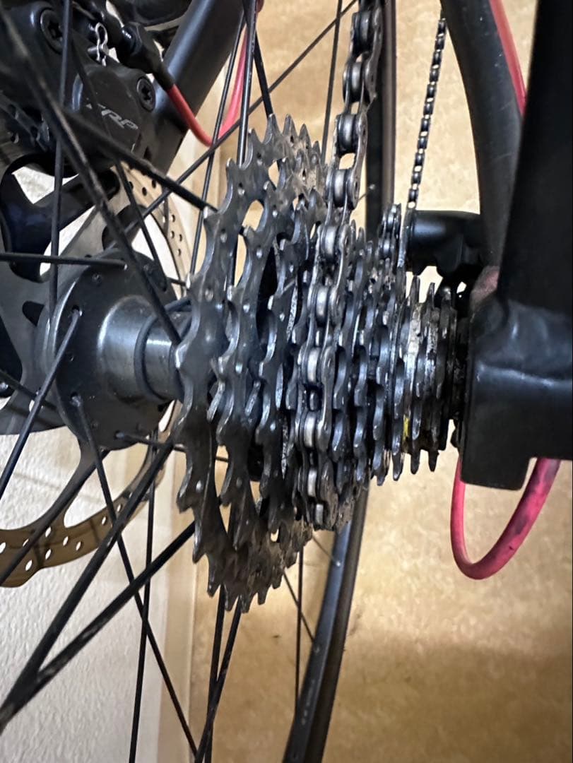 最終価格 カーボンフォーク、ディスクブレーキロードバイク