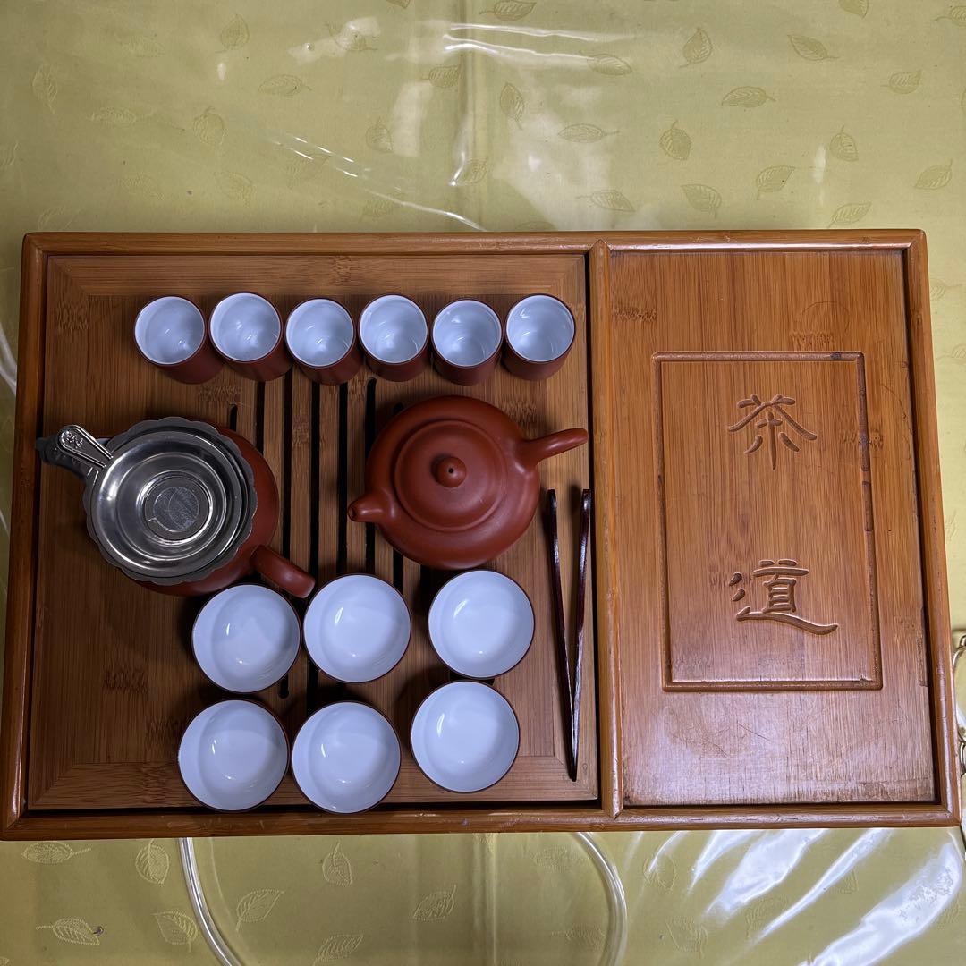 水指□砥部焼 佐川 作 染付唐草紋 大振り水さし 大きい 共箱 漆器蓋 お