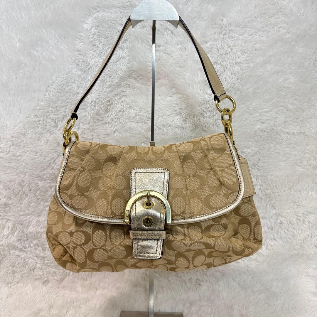 コーチ　ソーホー　ワンショルダー　ハンドバッグ　archive F17093