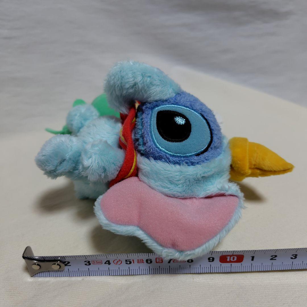 ディズニー スティッチ ダンボコスチューム ぬいぐるみキーチェーン