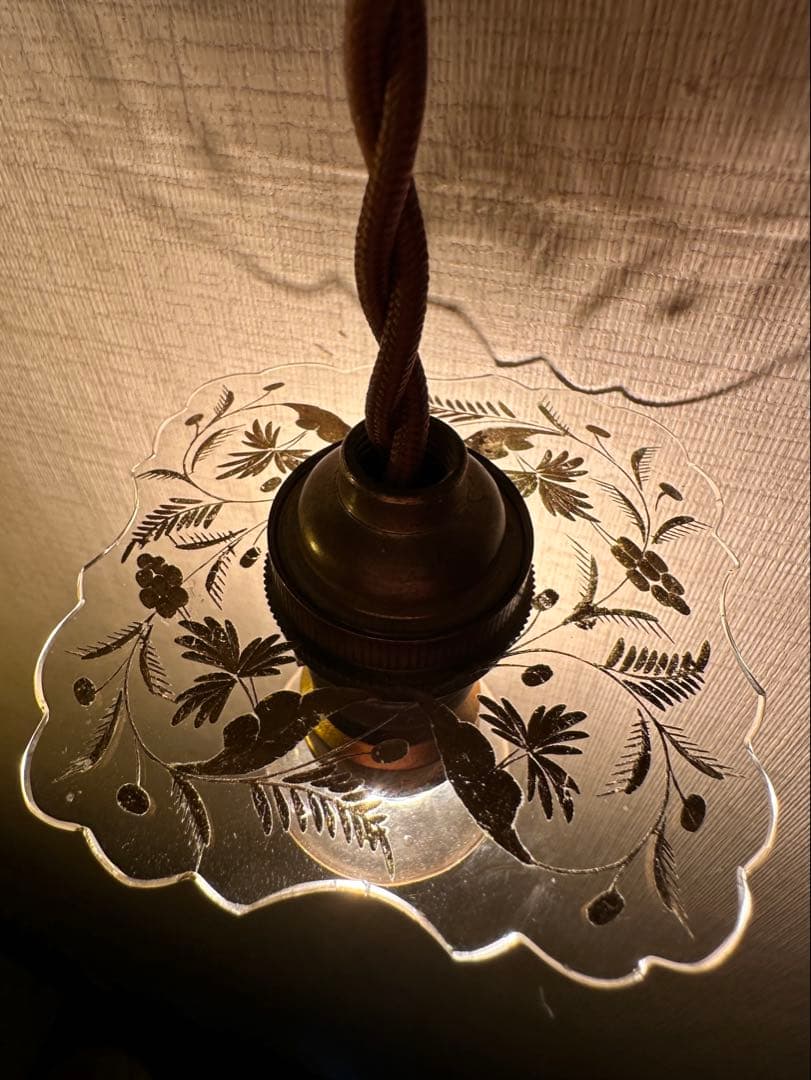 1900年代初頭 フランス アンティーク 金箔で絵付けされた美しい