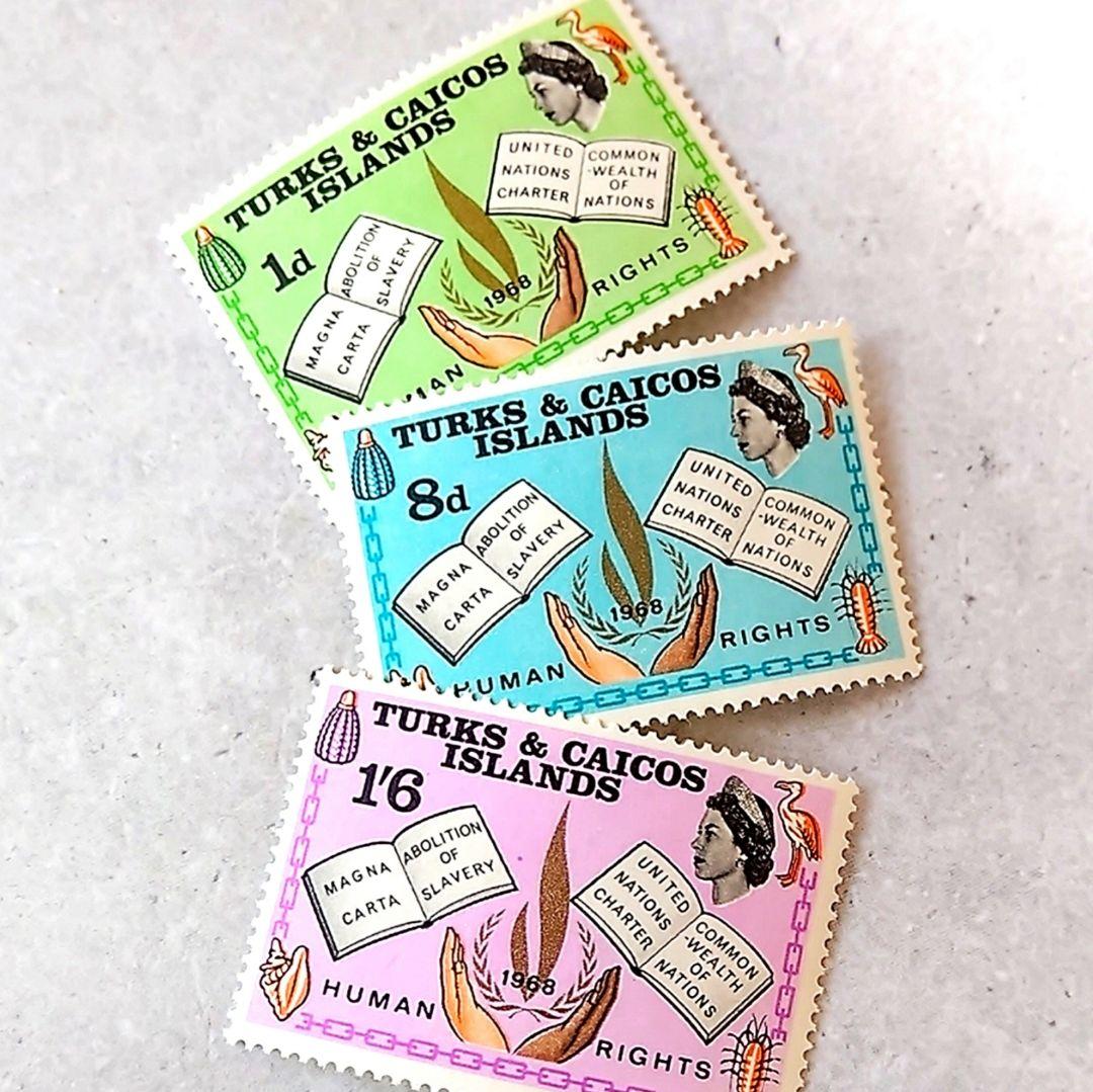 切手 1968 ジャンクジャーナル ビンテージ 紙モノ 外国切手 おしゃれ