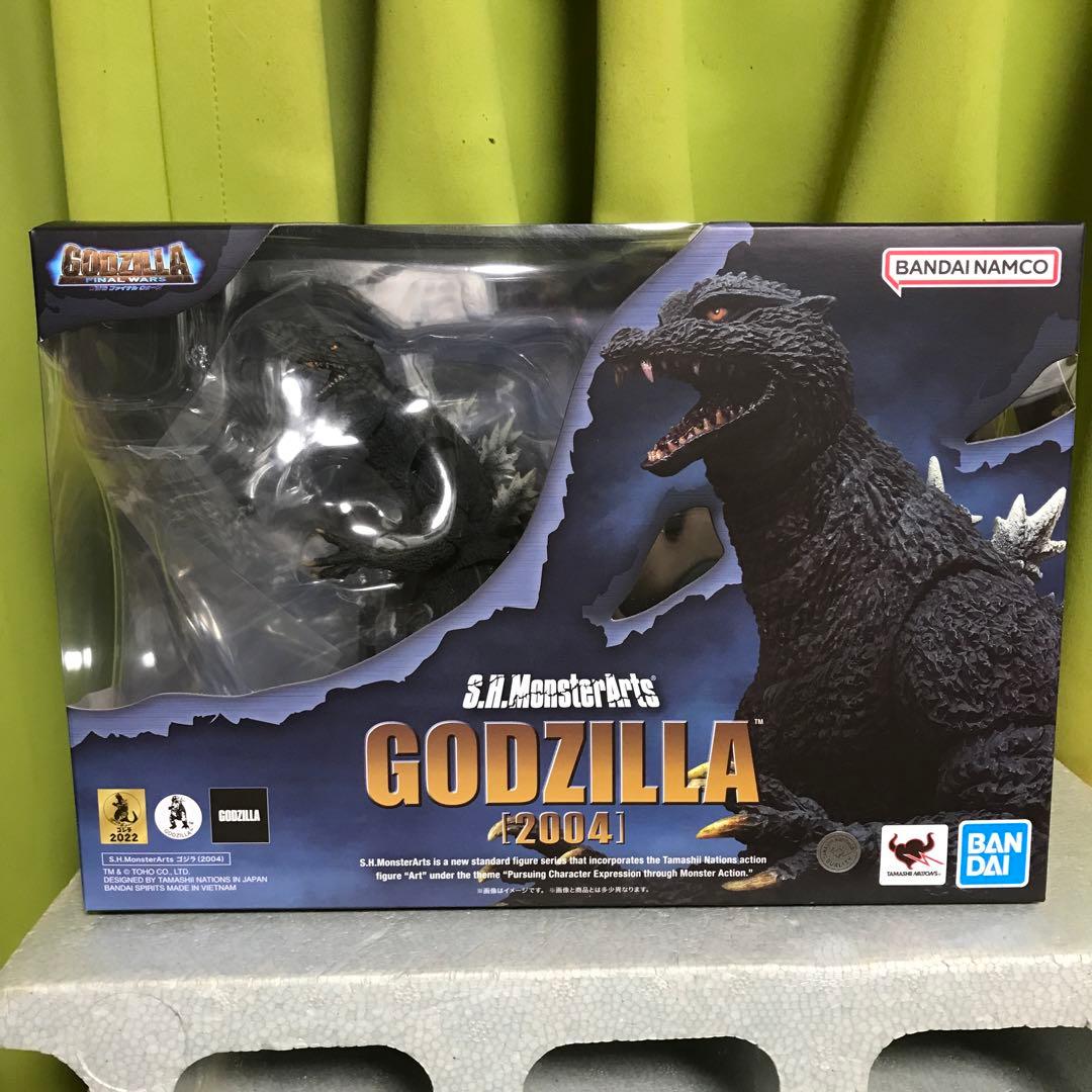 新品　S.H.MonsterArts FINAL WARS ゴジラ (2004)