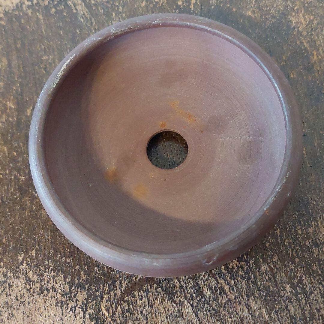 ☺️ミニ盆栽鉢　陶器　盆栽　鉢　落款あり