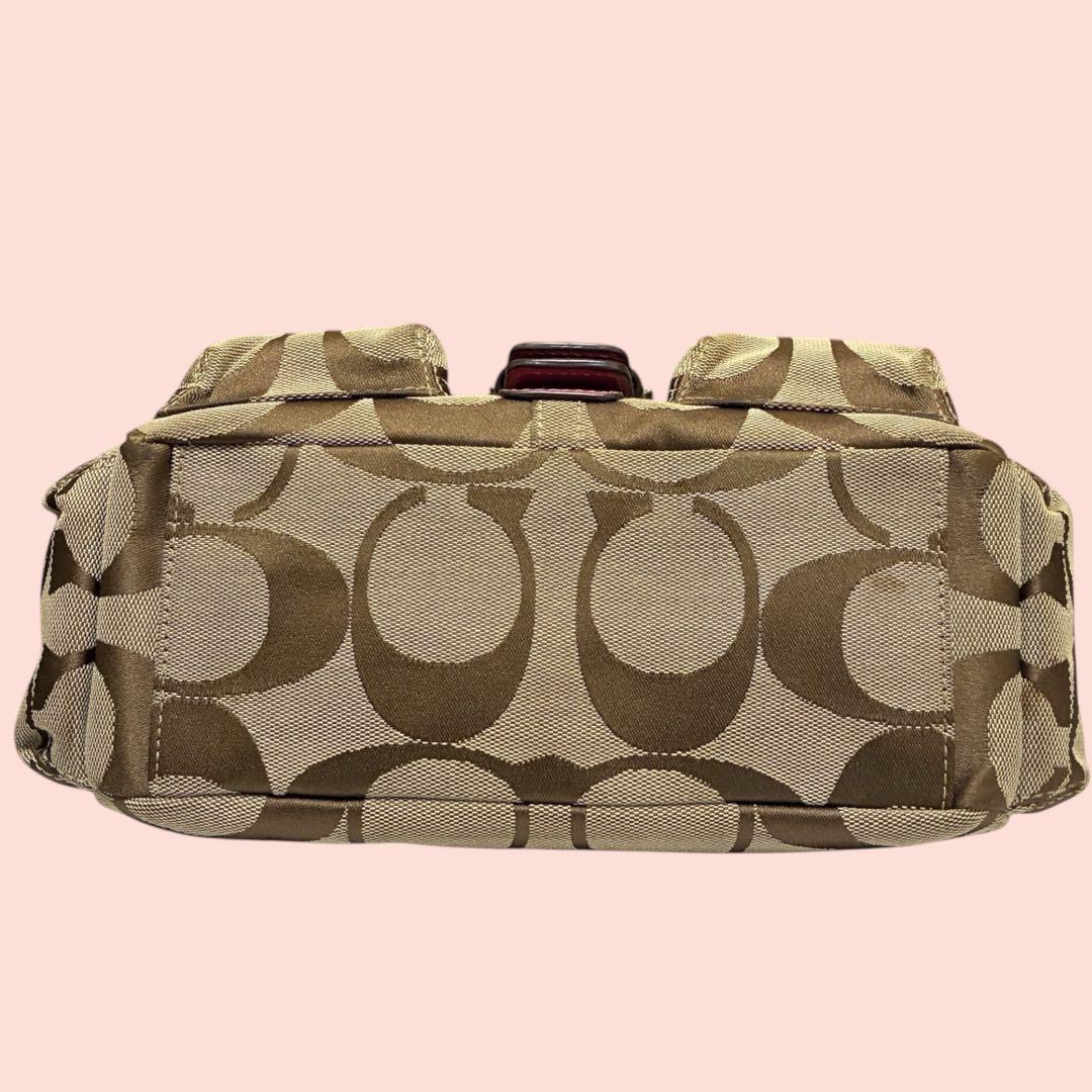 Y2K COACH コーチ 2way シグネチャー ハンドバッグ ショルダー