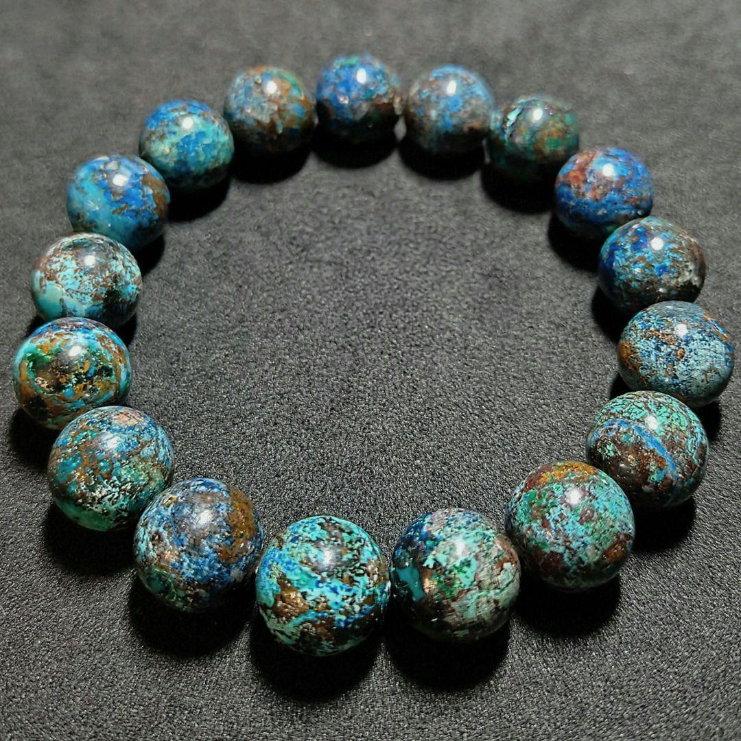 ★(かな！)マーブルシャッタカイト 12ミリ珠 ブレスレット(SA)