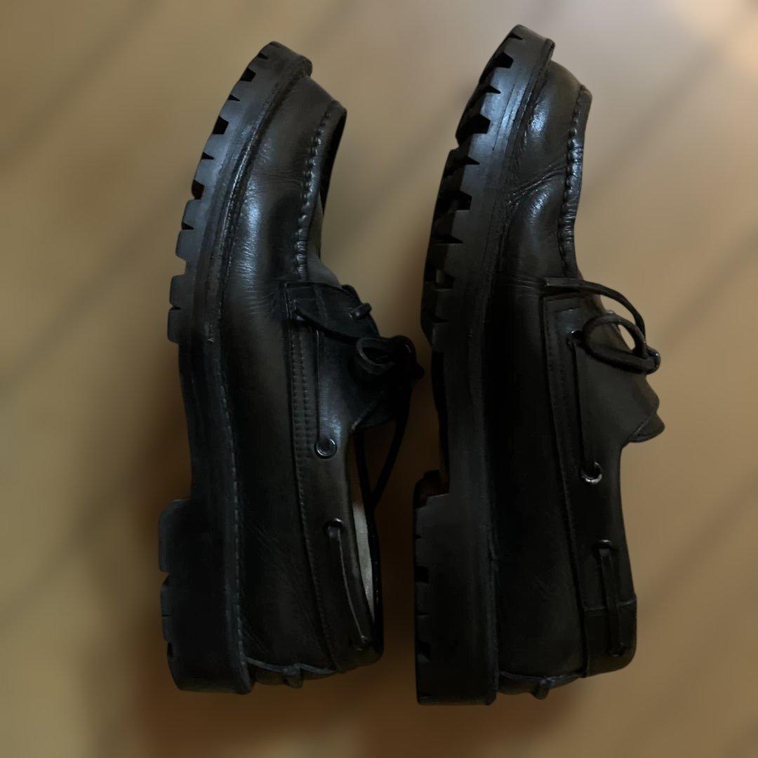 Regal ブラック デッキシューズ 革靴