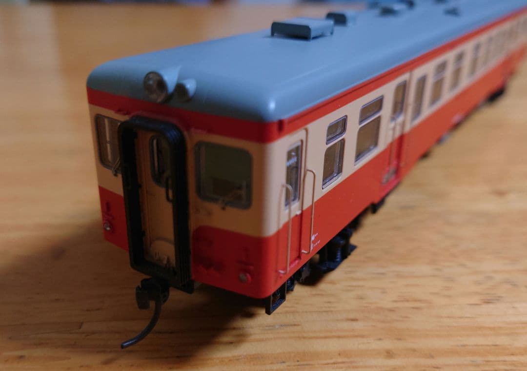 キハ20 動力付き DT22 初期型 朱クリーム