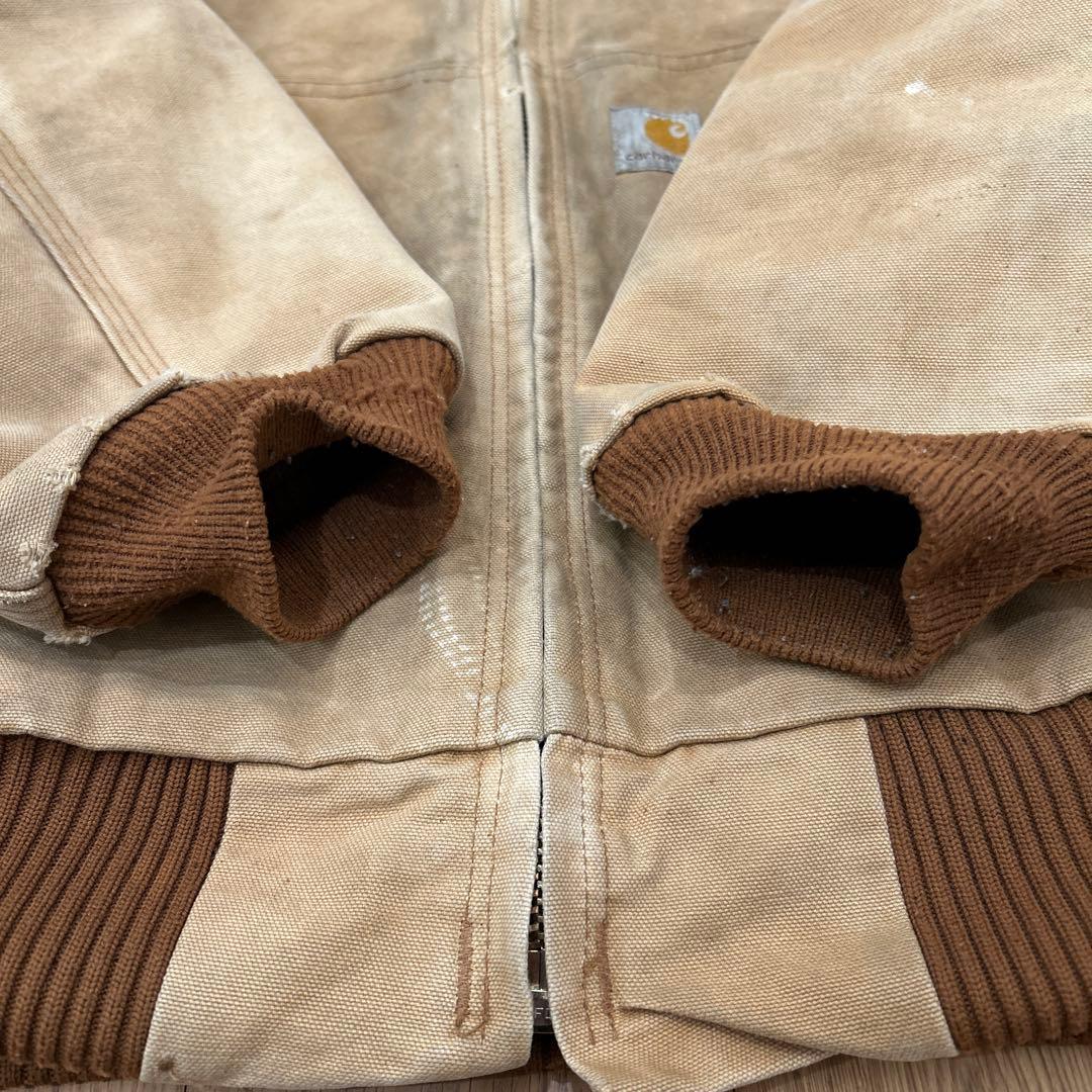 Carhartt】ペンキ アクティブジャケット カーハート ベージュ - メルカリ