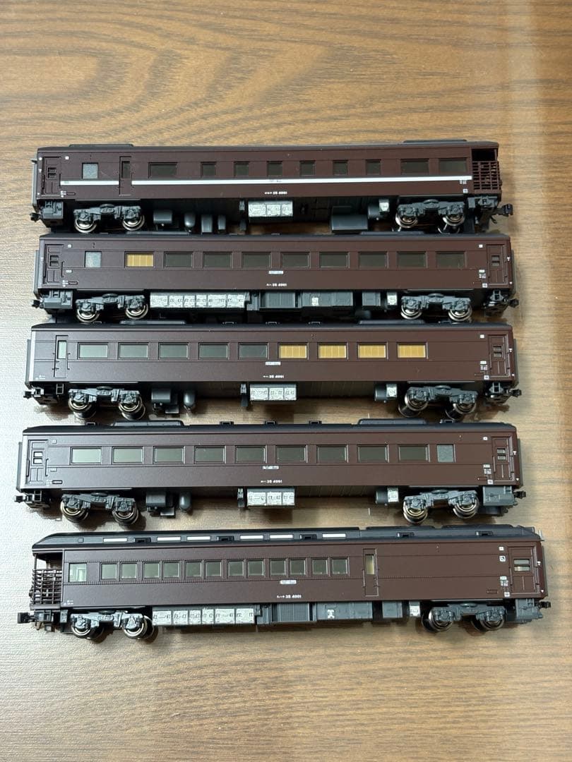 KATO 35系4000番台「SLやまぐち号」5両セット