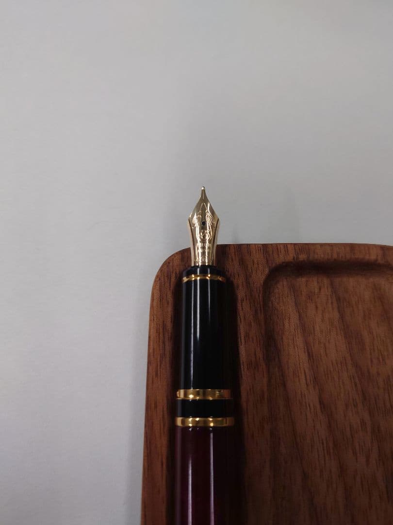 パイロット 万年筆 グランセ レッドマーブル ペン先14K585 字幅M 中字