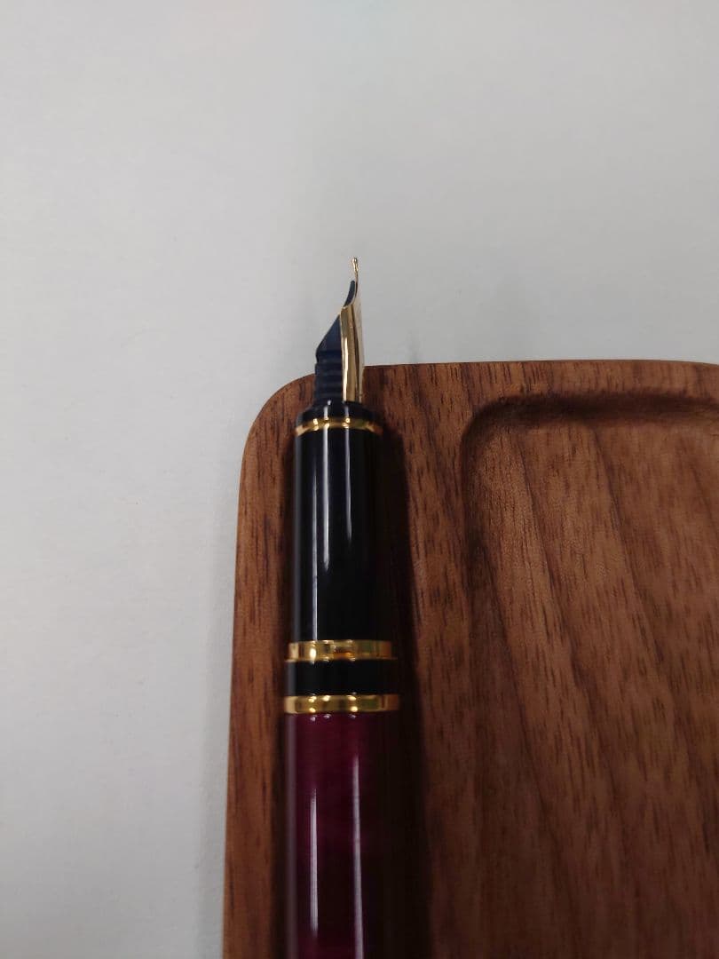 パイロット　万年筆　グランセ　レッドマーブル　ペン先14K585 字幅M 中字