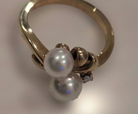 最終値下ミキモトK18リング