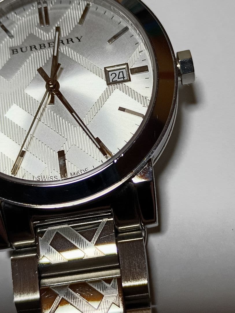 【専用】BURBERRY バーバリー シルバー クォーツ BU9037稼動中古品