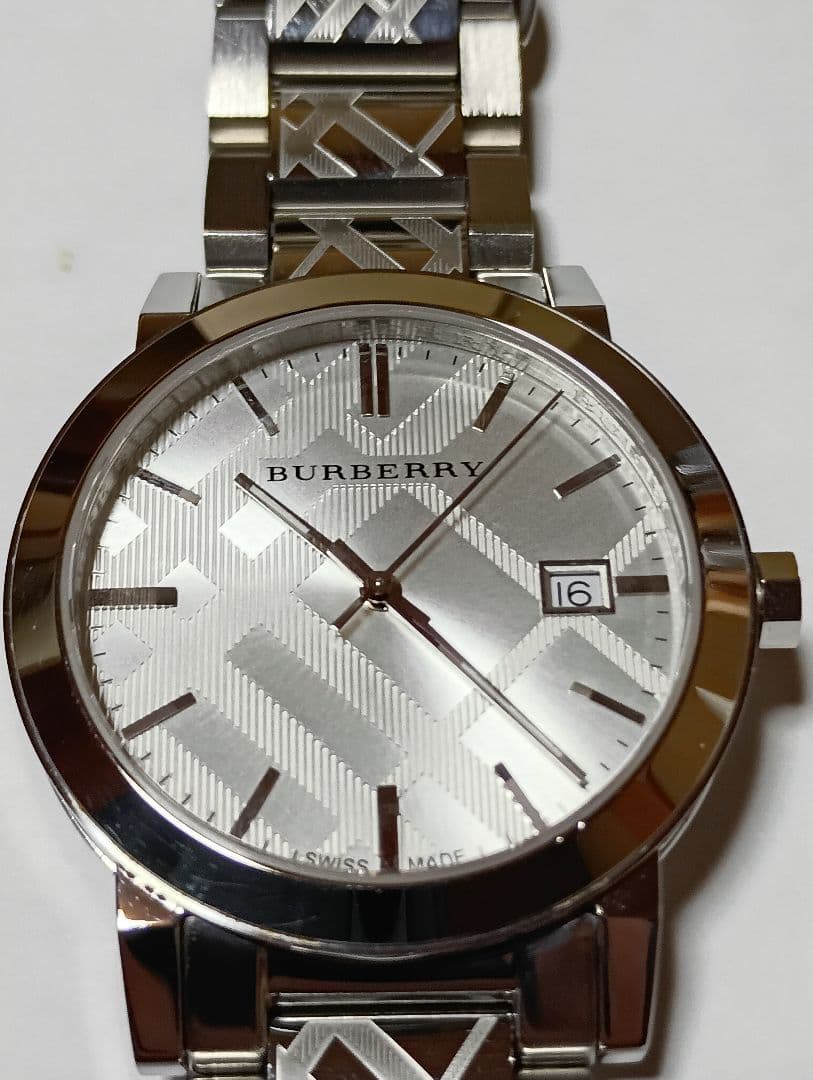 【専用】BURBERRY バーバリー シルバー クォーツ BU9037稼動中古品