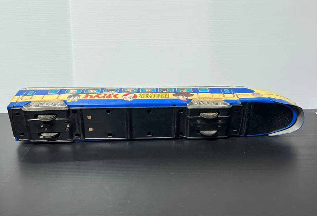 レア❗️ 昭和レトロ 当時物 浅草トイ わんぱく探偵団 ひかり号 ブリキ