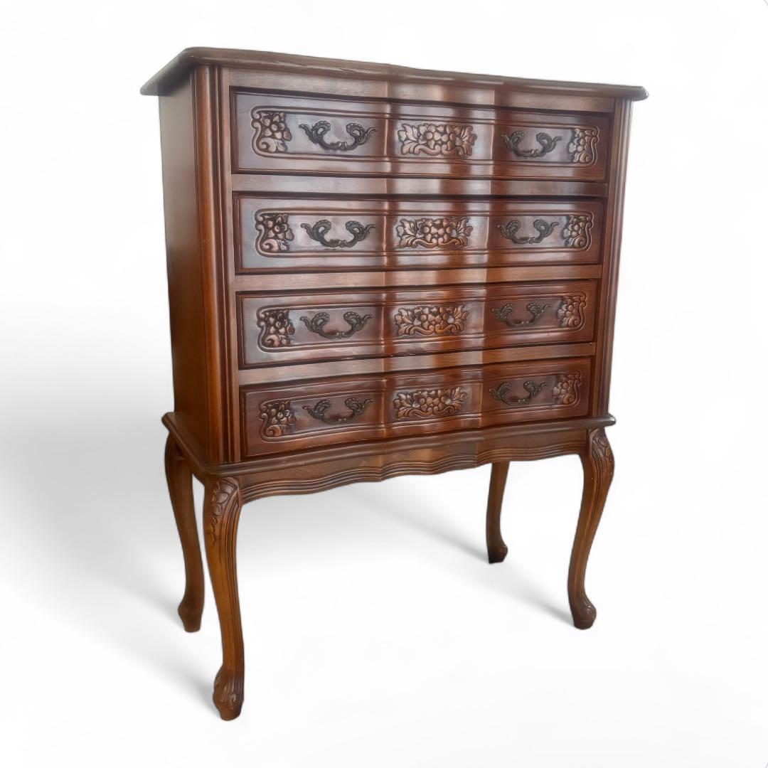 希少品 大理石 ロココ調 クラシック 猫脚 コンソールテーブル 電話台