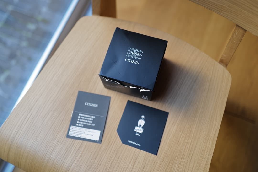 完売品★CITIZENシチズン × PORTERポーター GMTワールドタイム