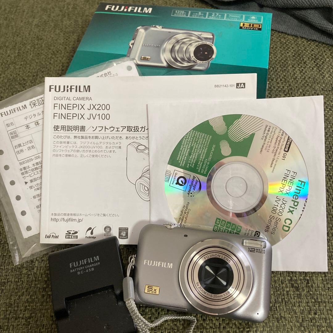 FUJIFILM FINEPIX JX200 デジタルカメラ - メルカリ