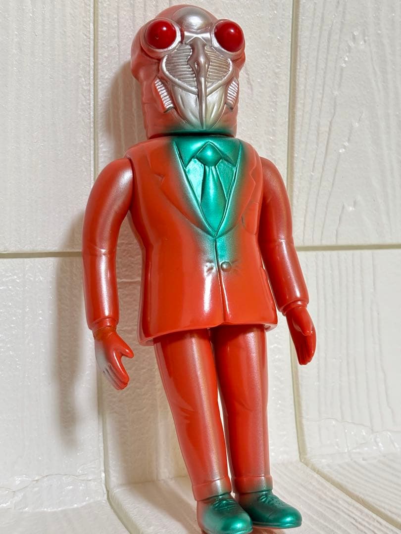 セミ人間 ソフビ フィギュア 中古品 日本製 レトロ 特撮