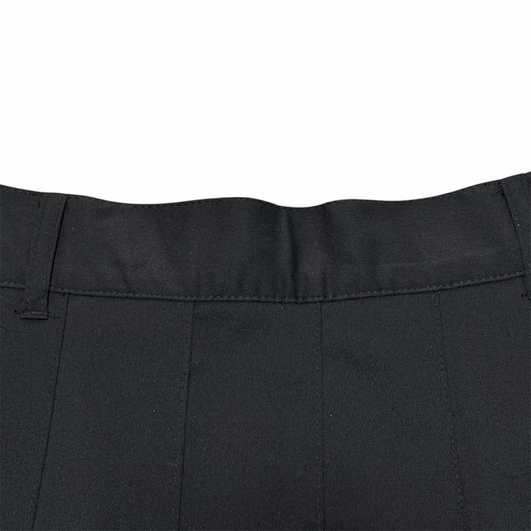 NEW ERAプリーツスカート ロゴ刺繍 インナーパンツ付き ブラック