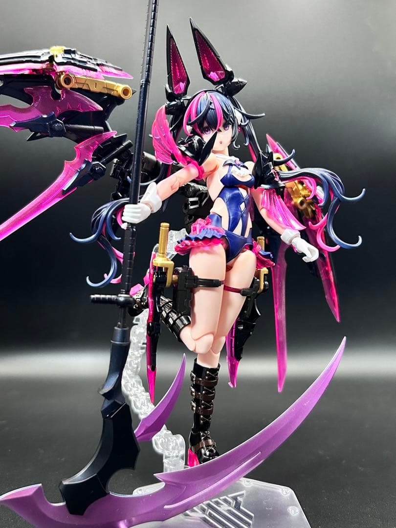 メガミデバイス　デザイアメイデン　レイダー 塗装済み完成品　パラディンデカール