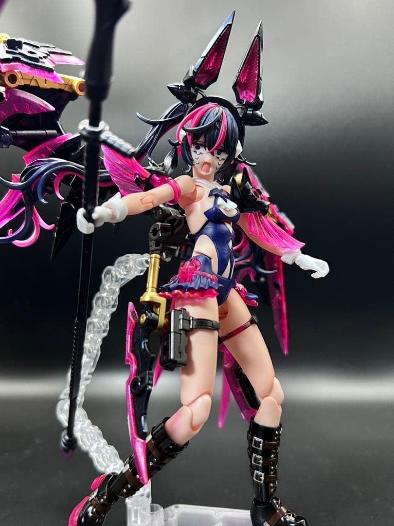 メガミデバイス　デザイアメイデン　レイダー 塗装済み完成品　パラディンデカール