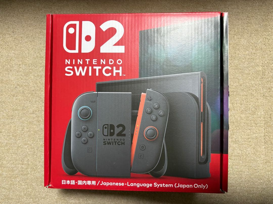 Nintendo Switch2 本体 日本国内専用版　新品
