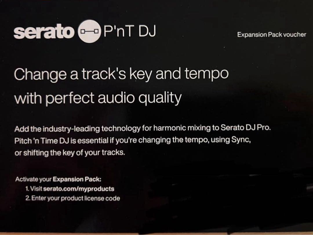 DJ機材 Serato DJ PITCH N TIME DJ DJ機材 Serato DJ PITCH N TIME DJ Seratoユーザー必須の「PITCH 'N