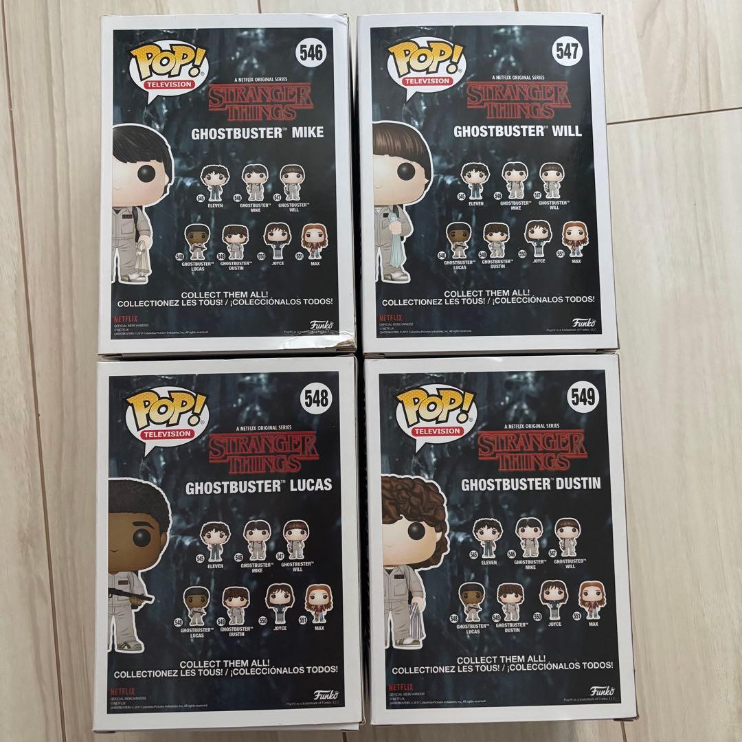 ストレンジャーシングス ゴーストバスター Funko POP フィギュア