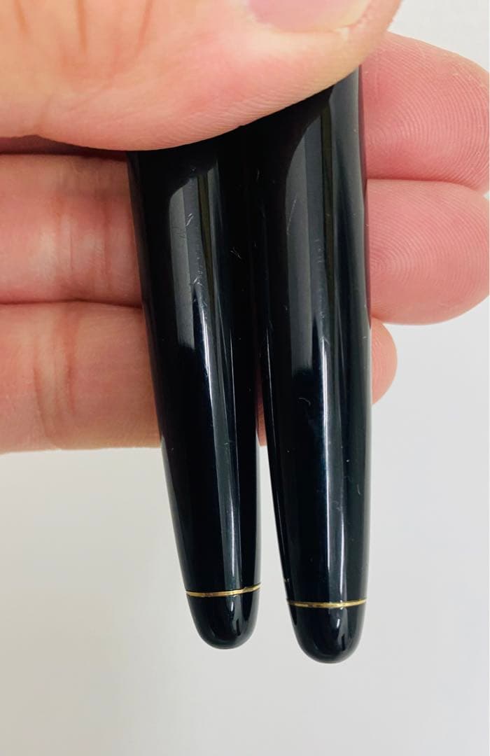 Pilot eliteパイロットエリート 蝕刻キャップ 18K万年筆 2本セット